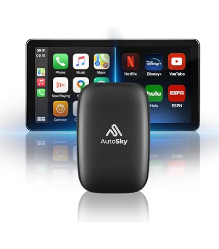 Amazon.com: AutoSky CarPlay TV Adapter - Convert Any Wired CarPlay